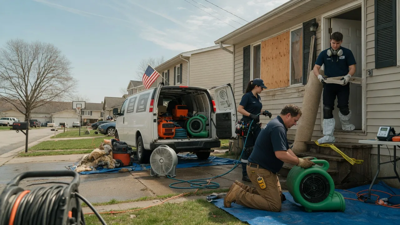 Water Damage Restoration in May, OK near me